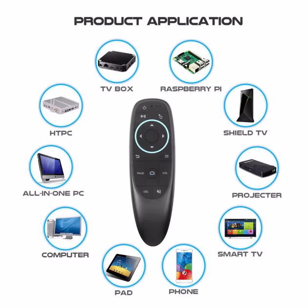 جهاز تحكم لاسلكي يشتغل مع كل الأجهزة Air Mouse Remote (T)