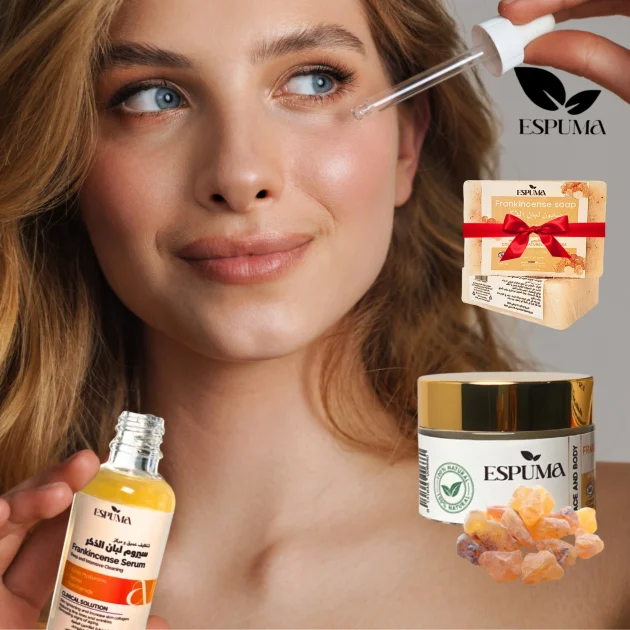 سيروم و كريمة لبان الذكر + الصابون مجانا T