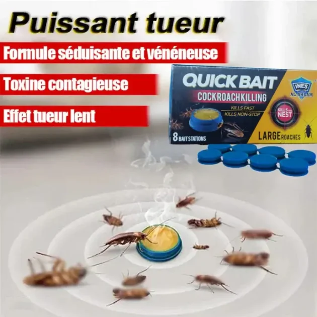 قاتل الصراصير الفتاك Quick Catch Cafards (T)